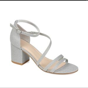 JOURNEE Collection - Bella Glitter Heeled Sandals